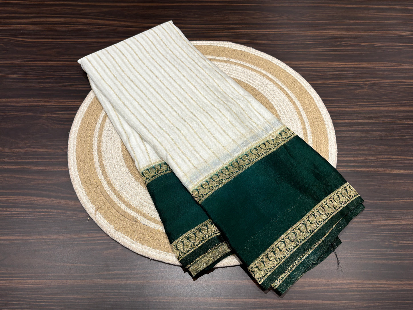 Chiffon crape saree