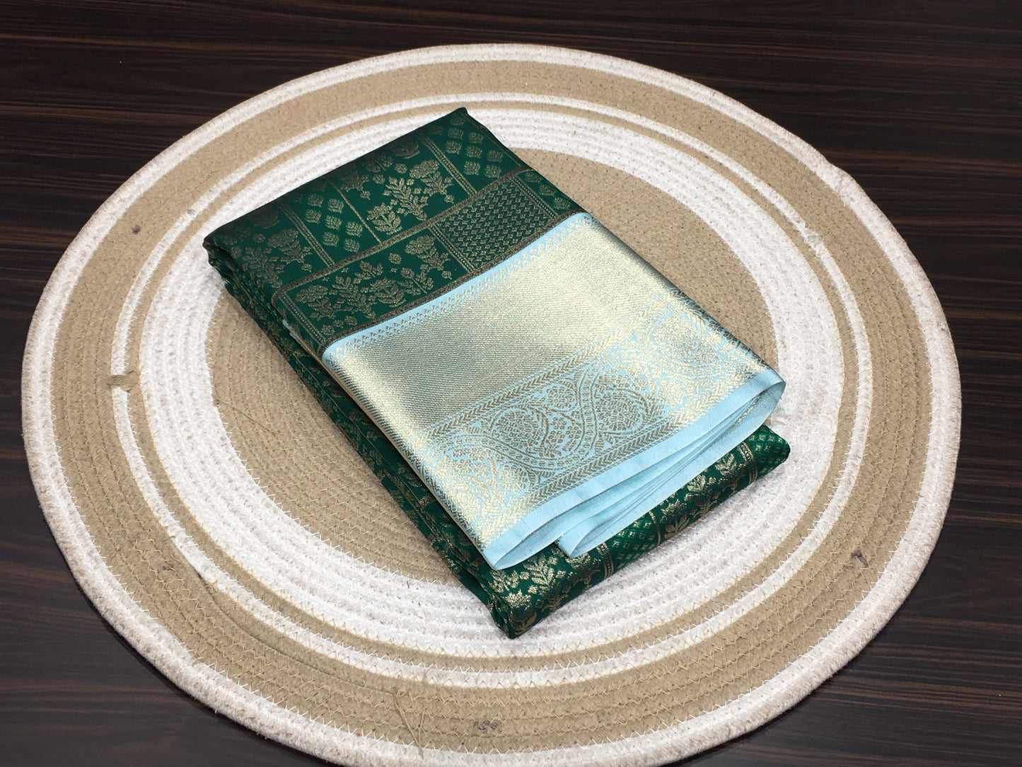 Semi Kanchipuram silk