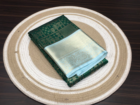 Semi Kanchipuram silk