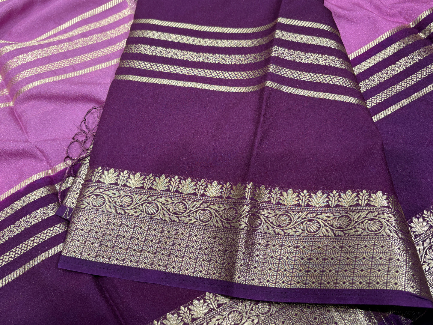 Semi Kanchipuram crape