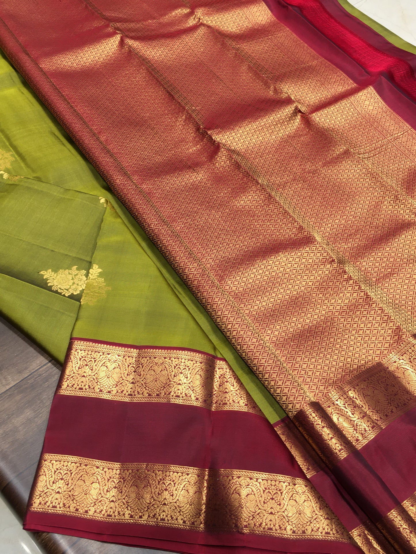 Pure Kanchipuram silk