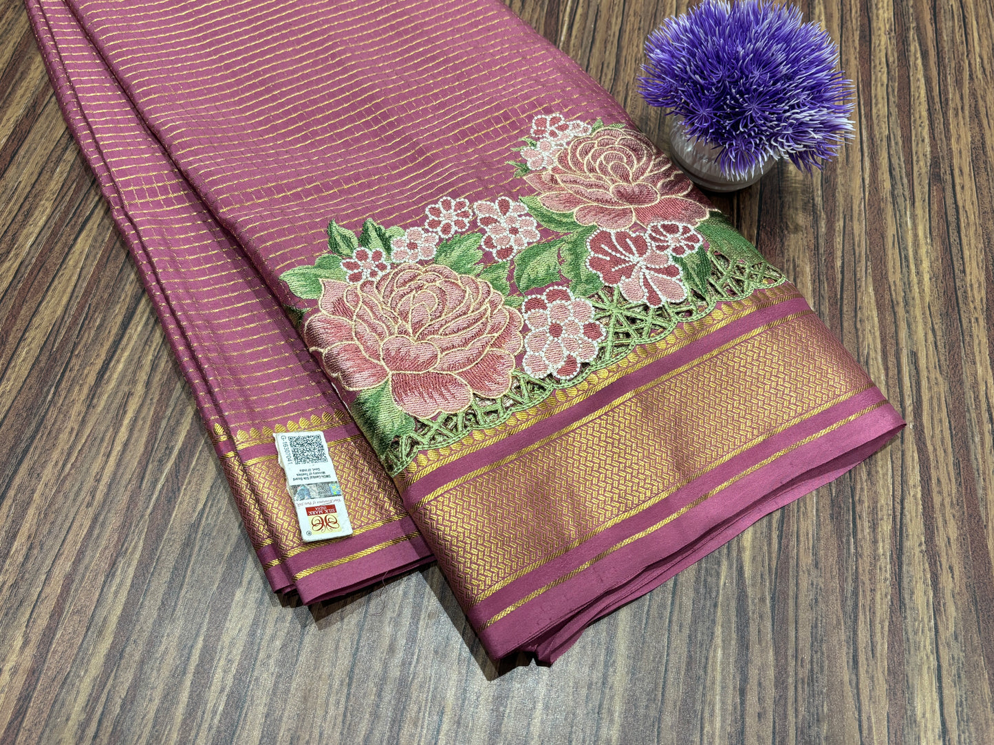 Pure Mysore silk