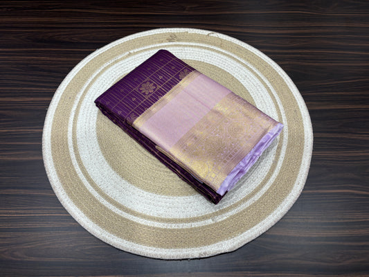 Semi Kanchipuram silk