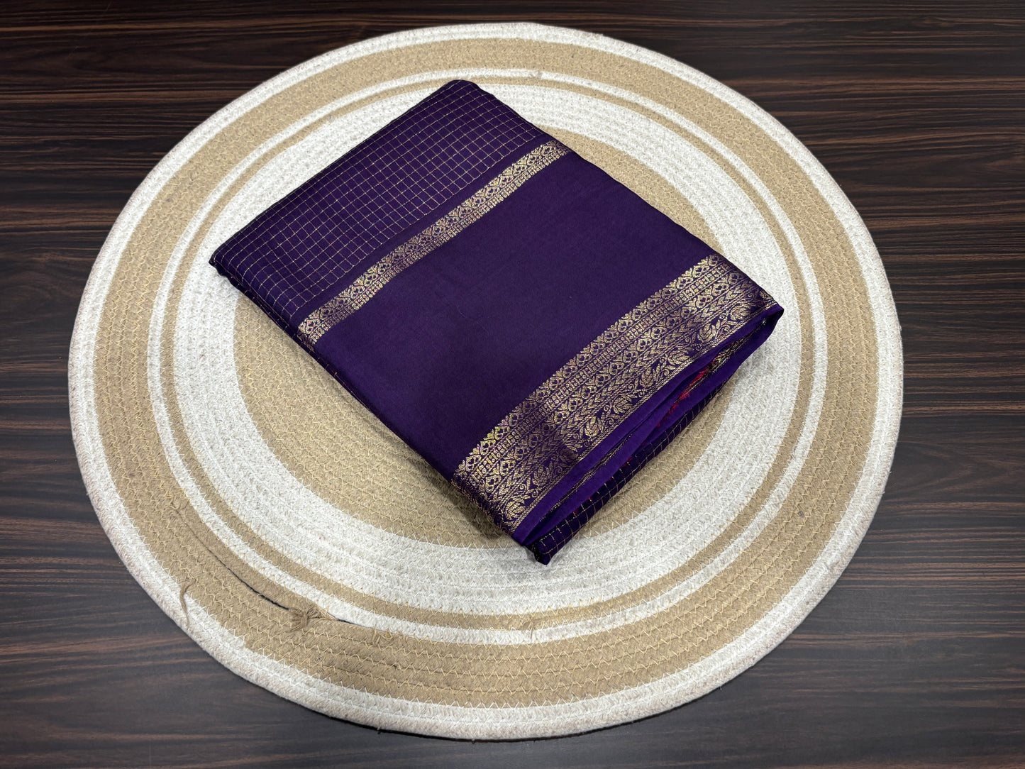 Semi Mysore crape