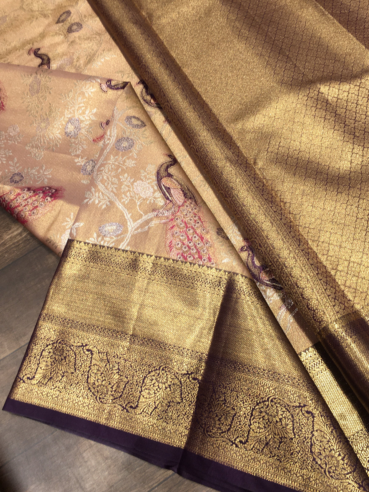 Semi Kanchipuram Tissue