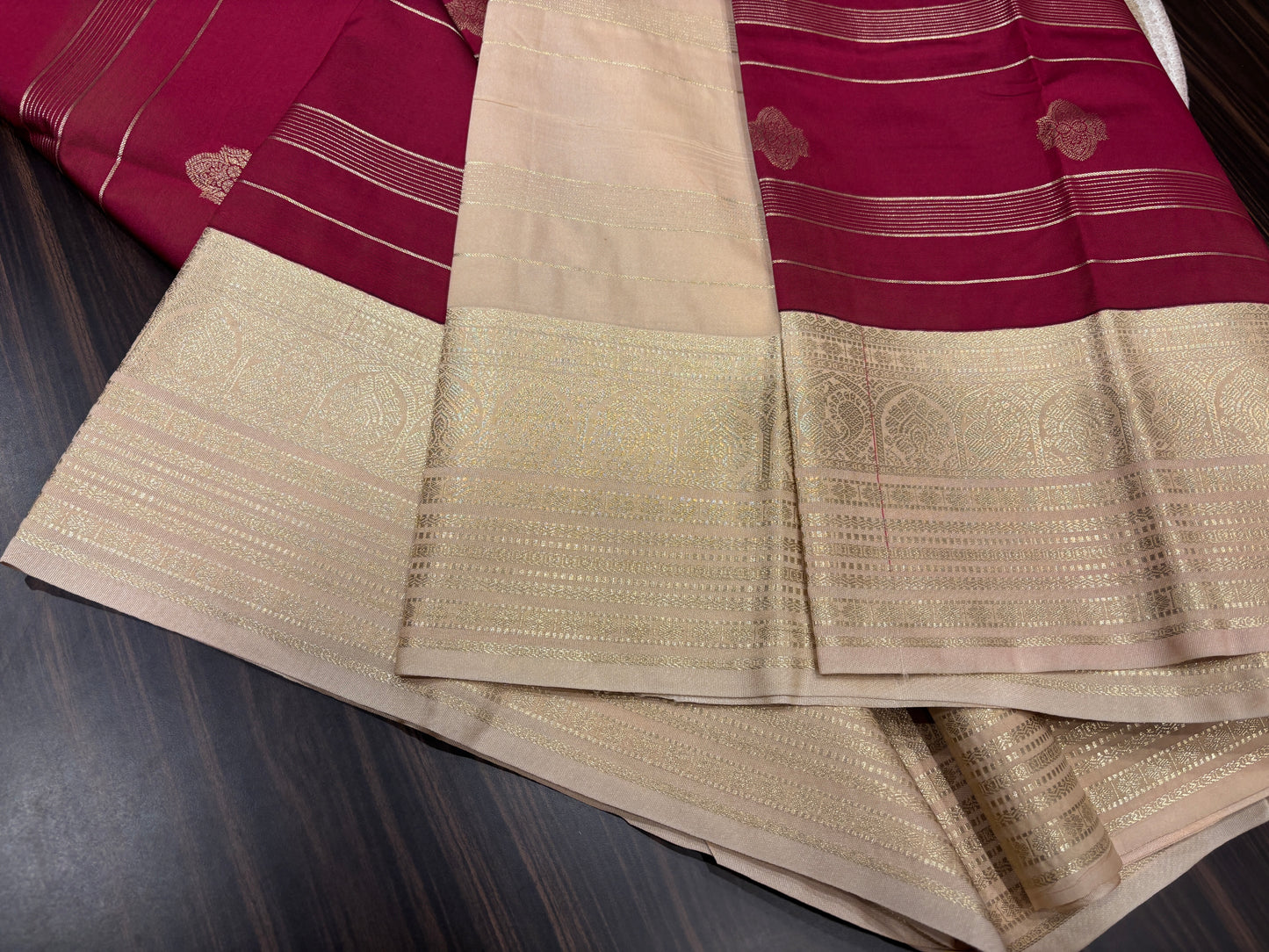 Semi Kanchipuram silk