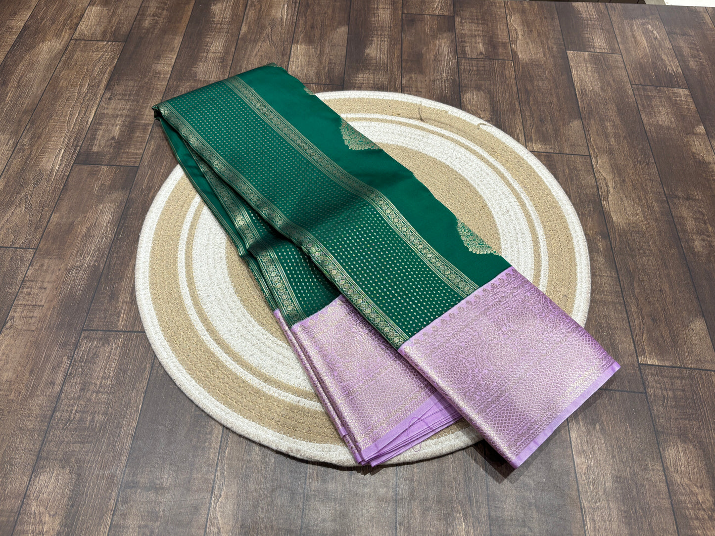 Semi Kanchipuram silk