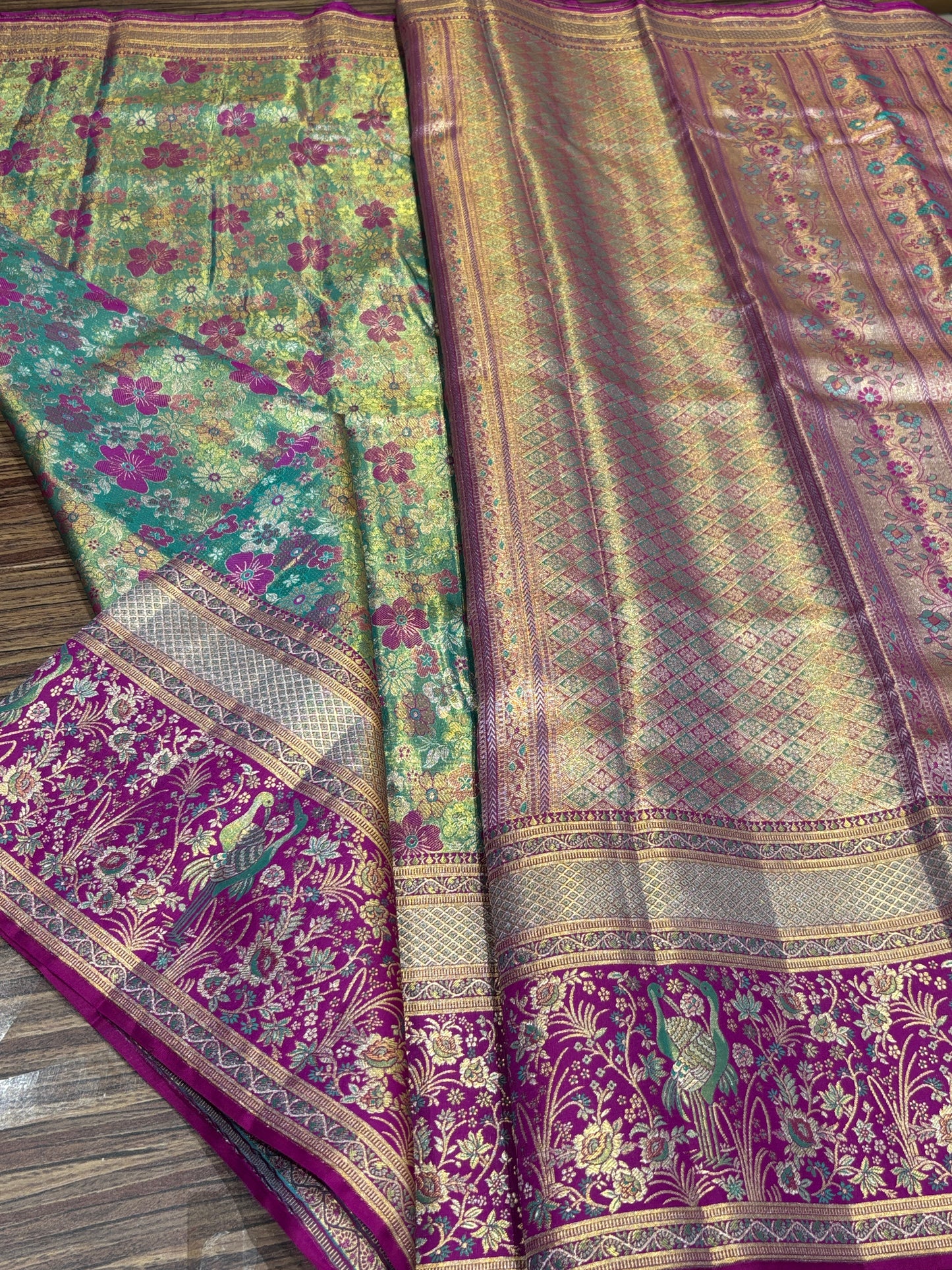 Pure Kanchipuram silk