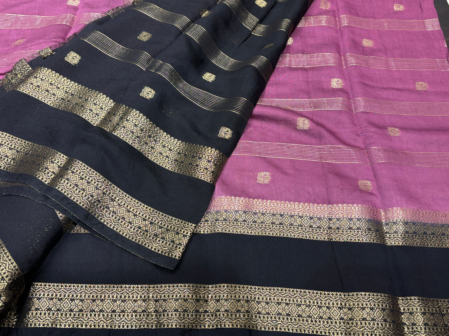 Semi Mysore crape
