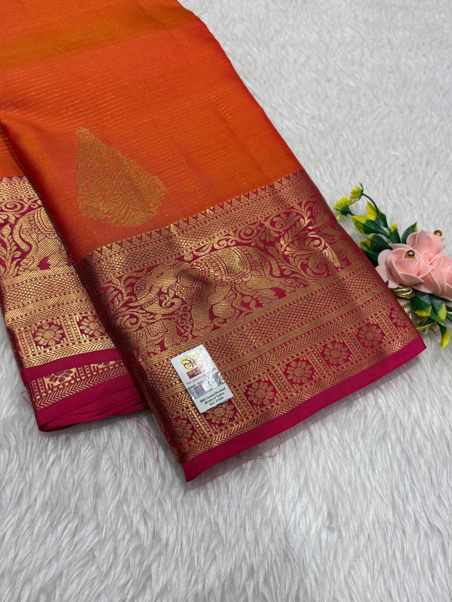 Pure Kanchipuram silk