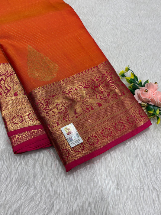 Pure Kanchipuram silk