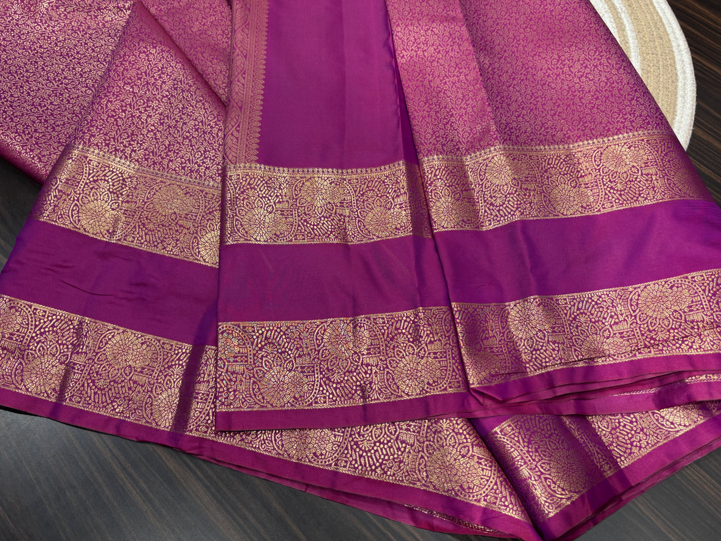Semi Kanchipuram silk