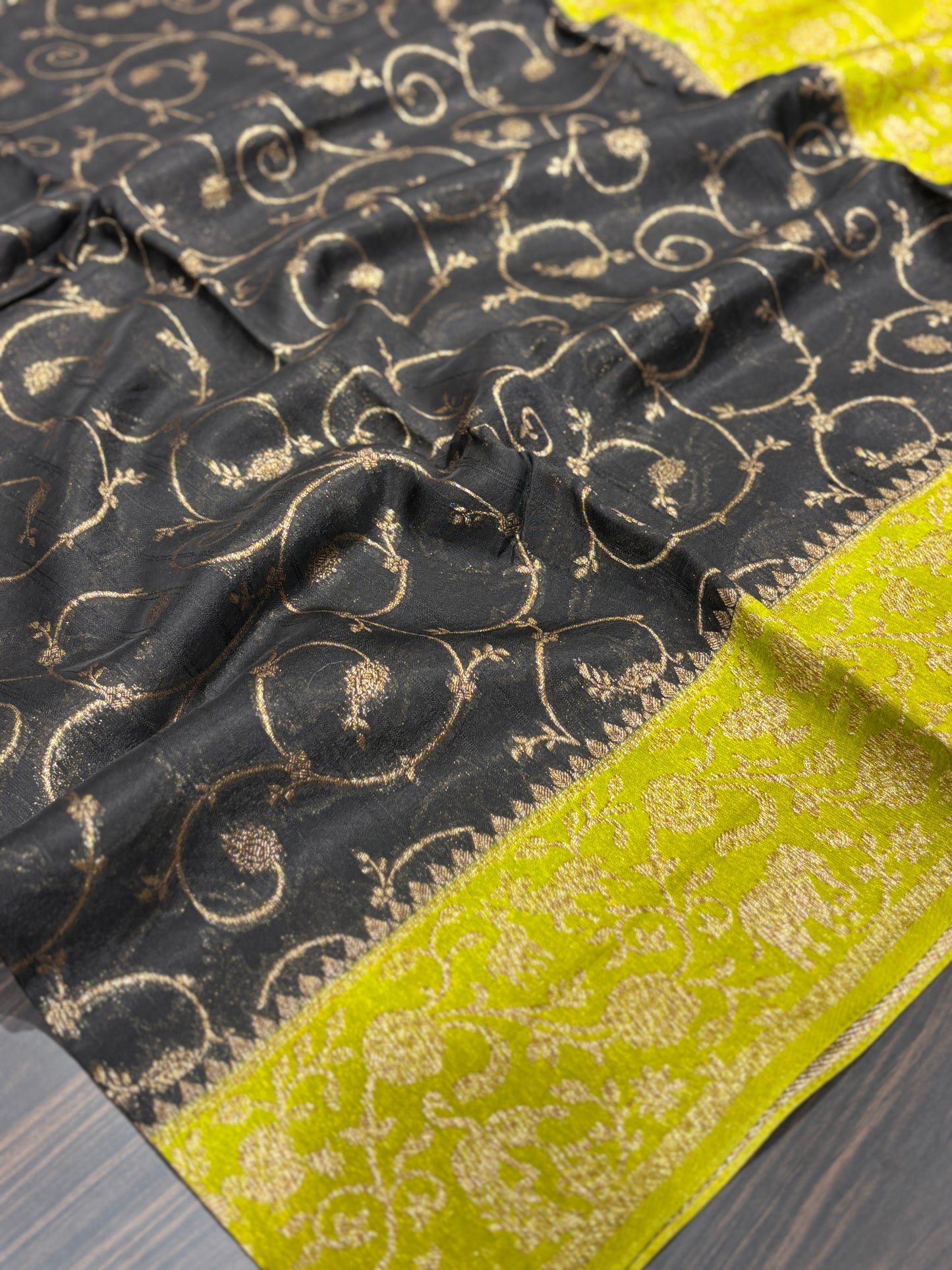Soft tussar saree