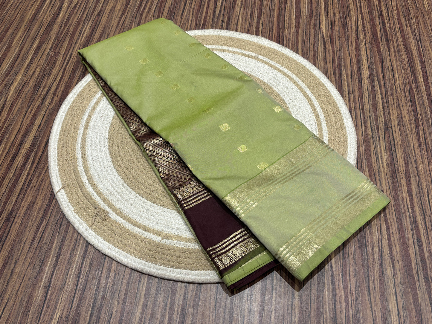 Semi Kanchipuram silk