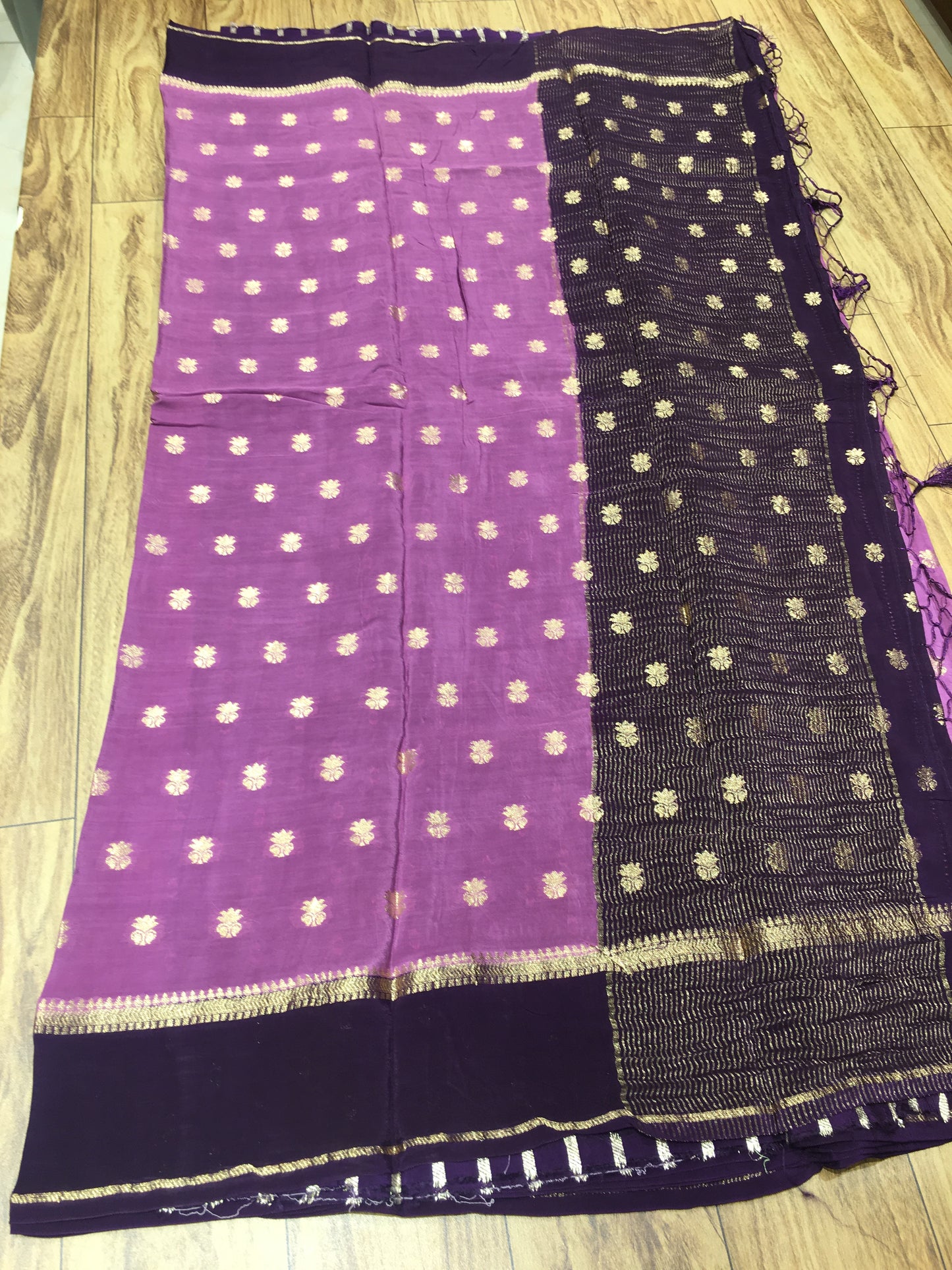Chiffon Crape Saree
