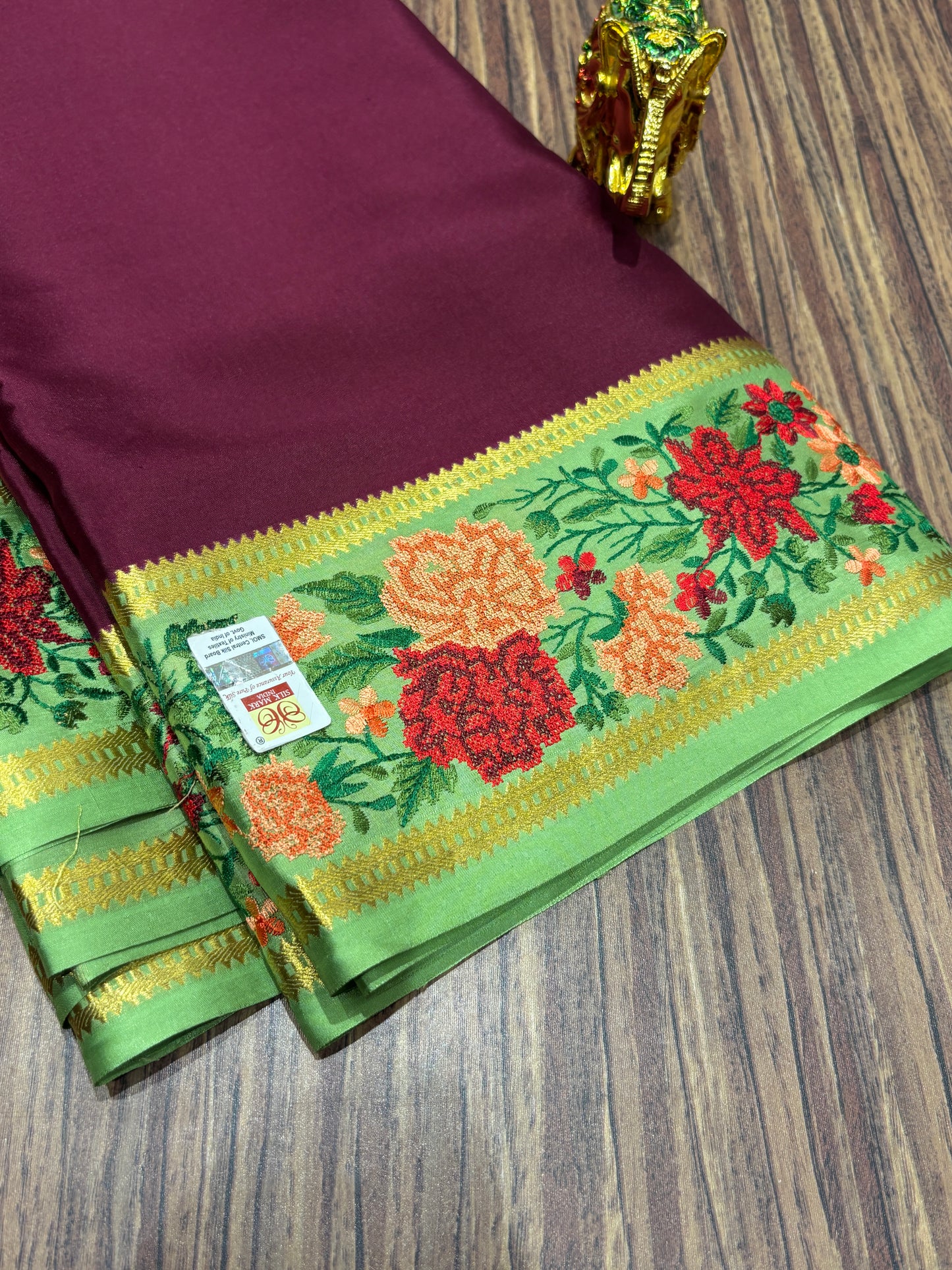 Pure Mysore silk
