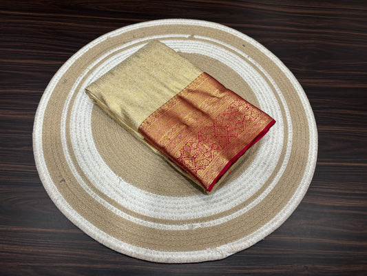 Semi Kanchipuram silk