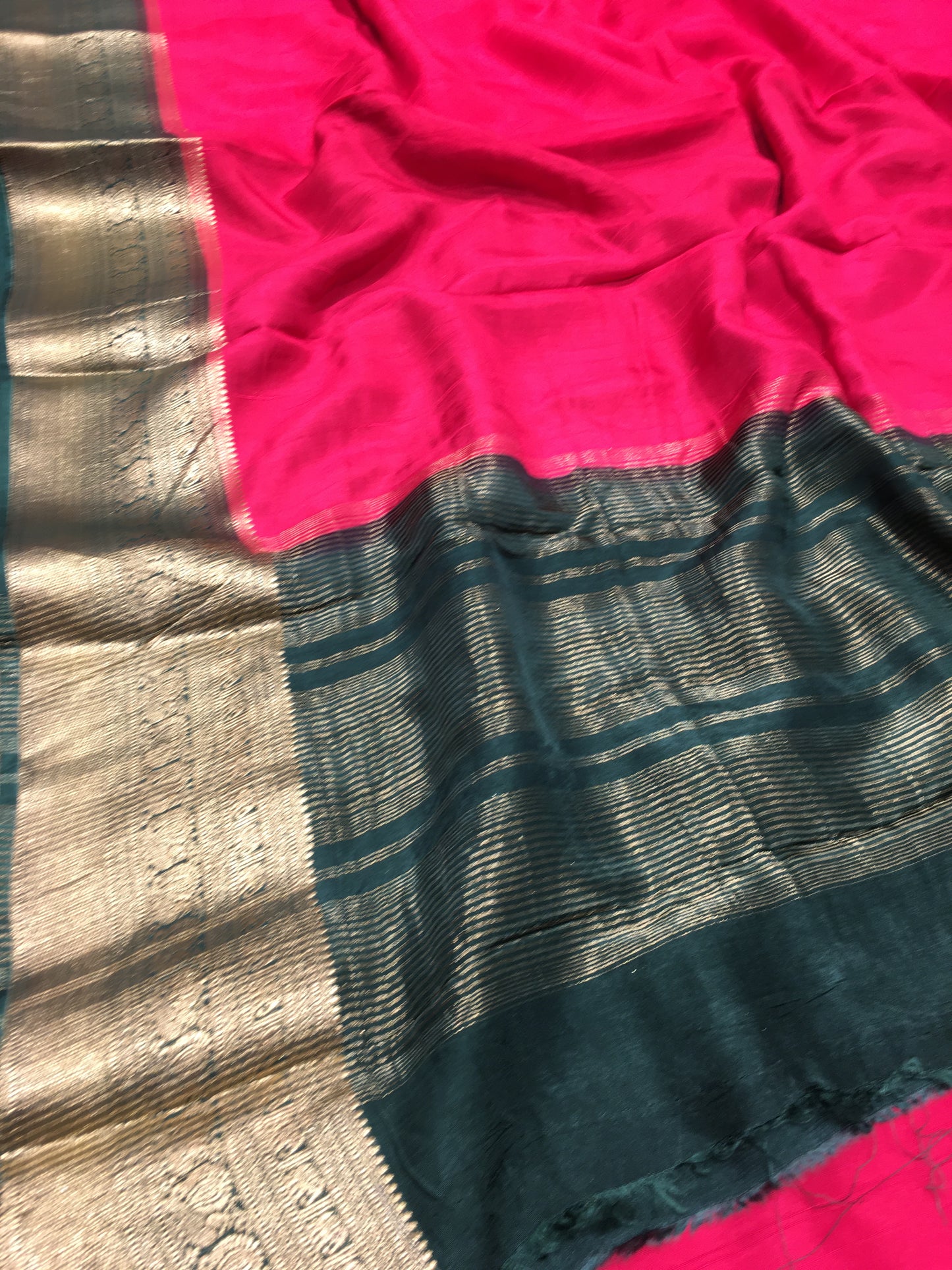 Soft tussar saree