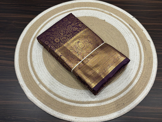 Semi Kanchipuram silk