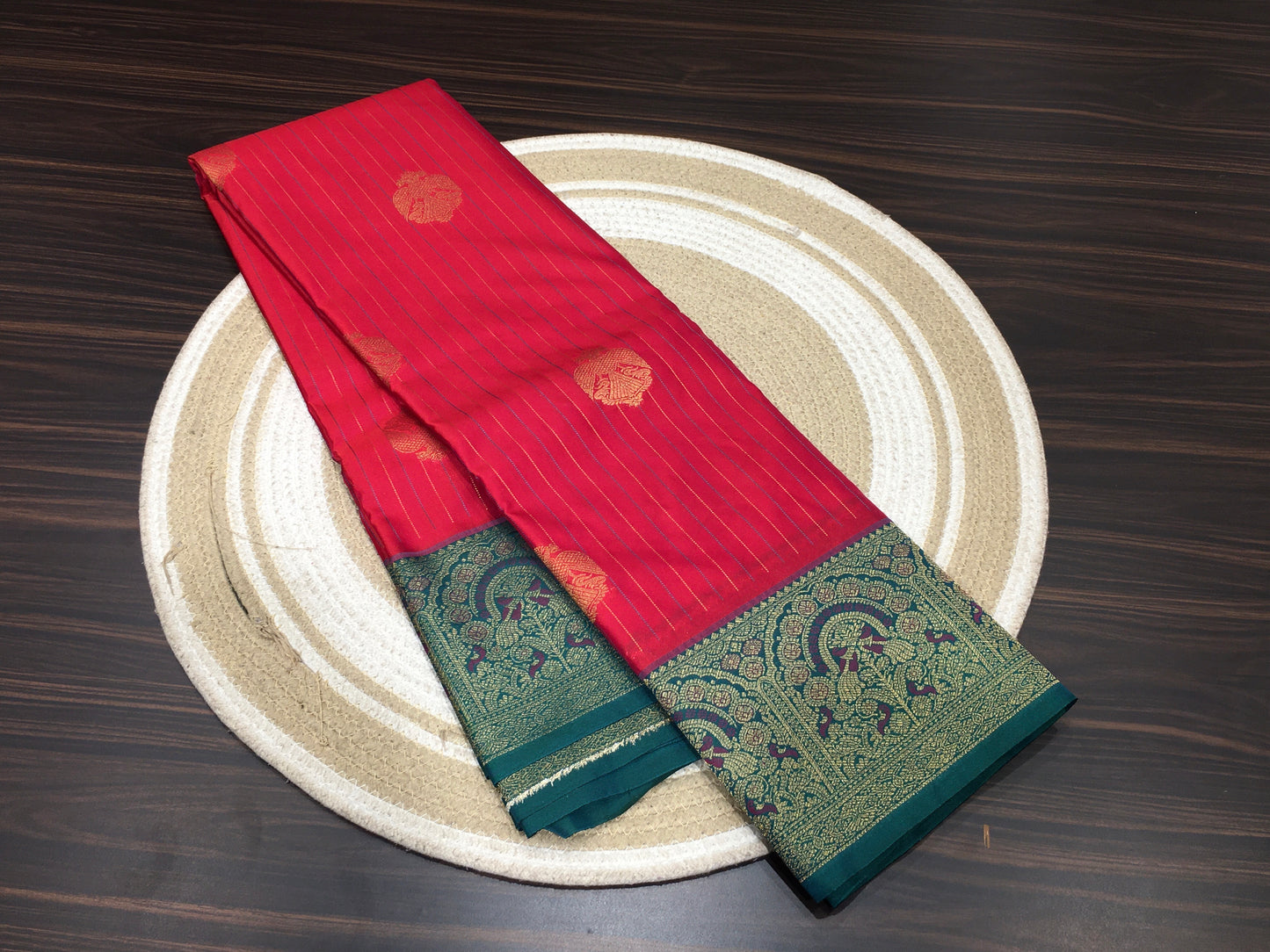 Semi Kanchipuram silk