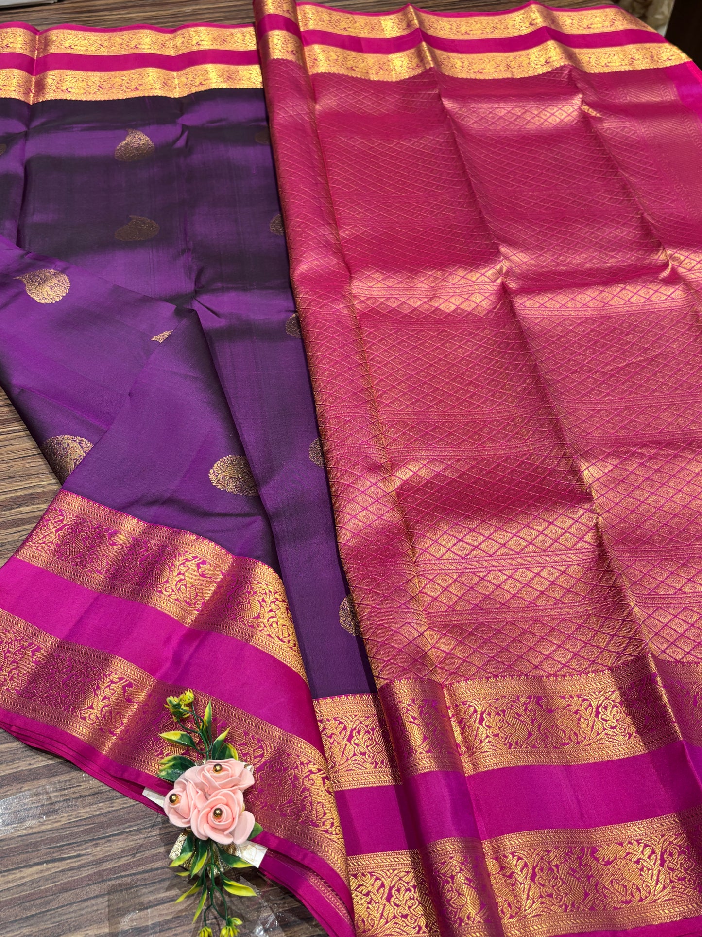 Pure Kanchipuram silk