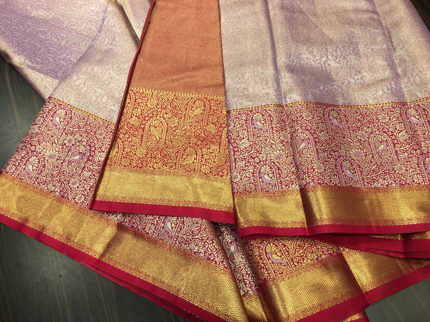 Semi Kanchipuram silk
