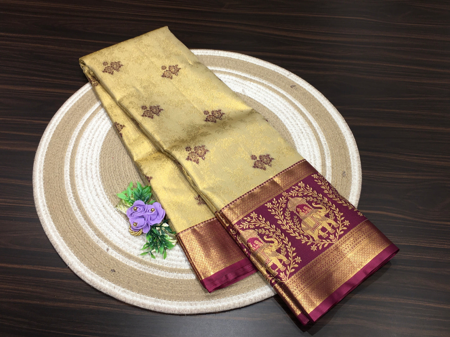 Semi Kanchipuram tissue