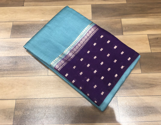 Moonga Crape Saree