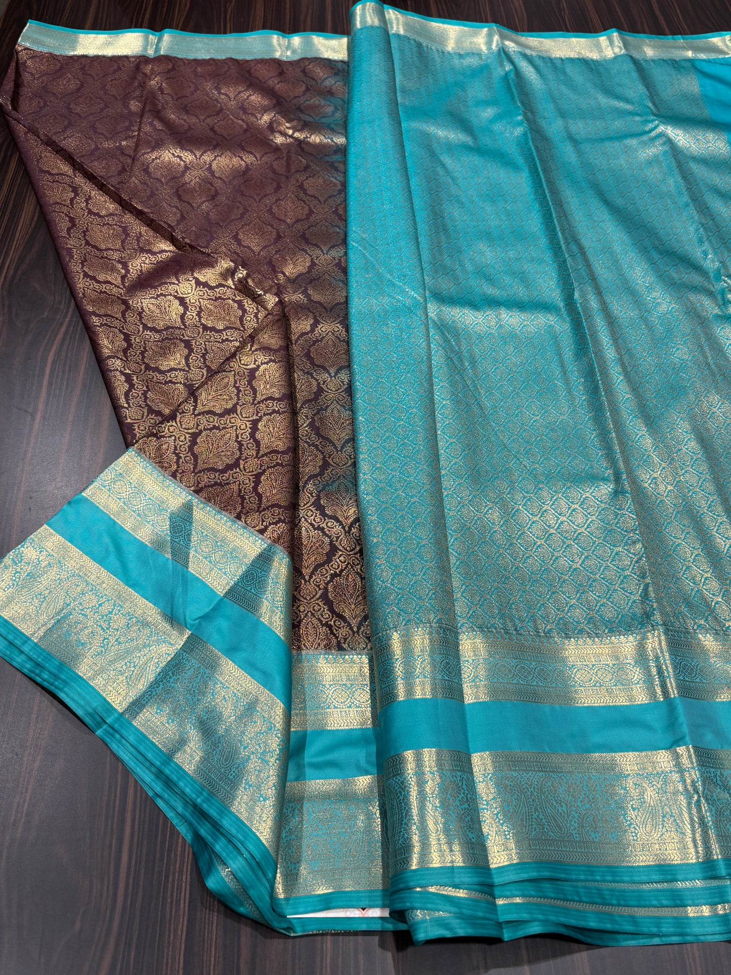 Semi Kanchipuram silk