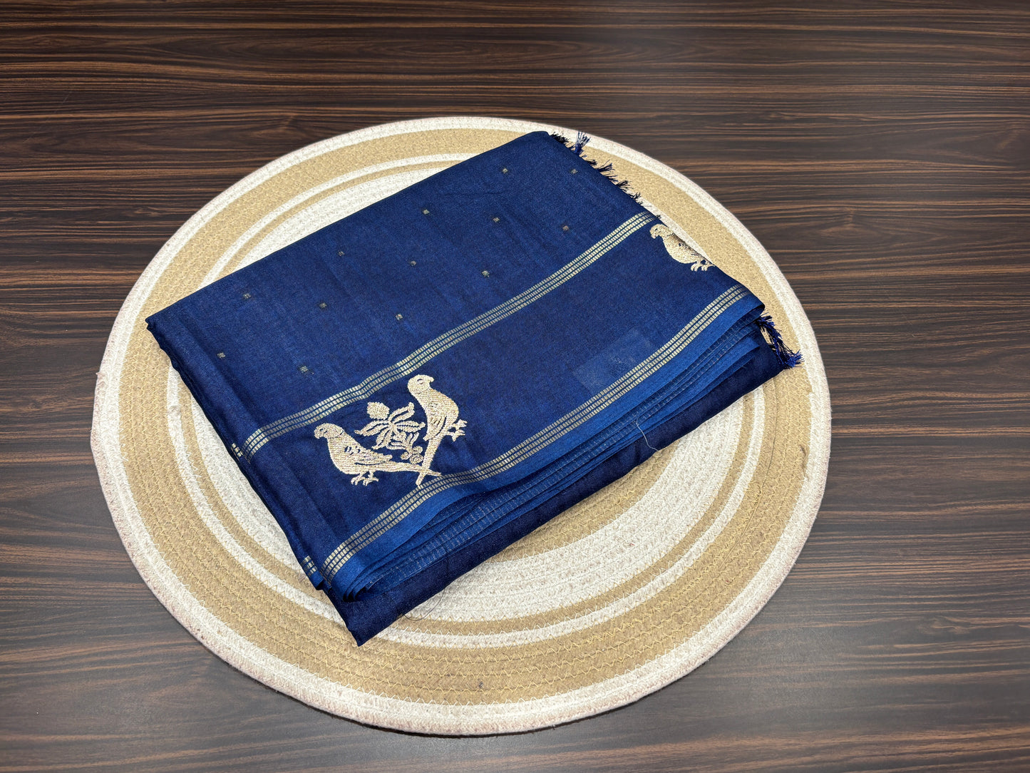 Soft tussar saree
