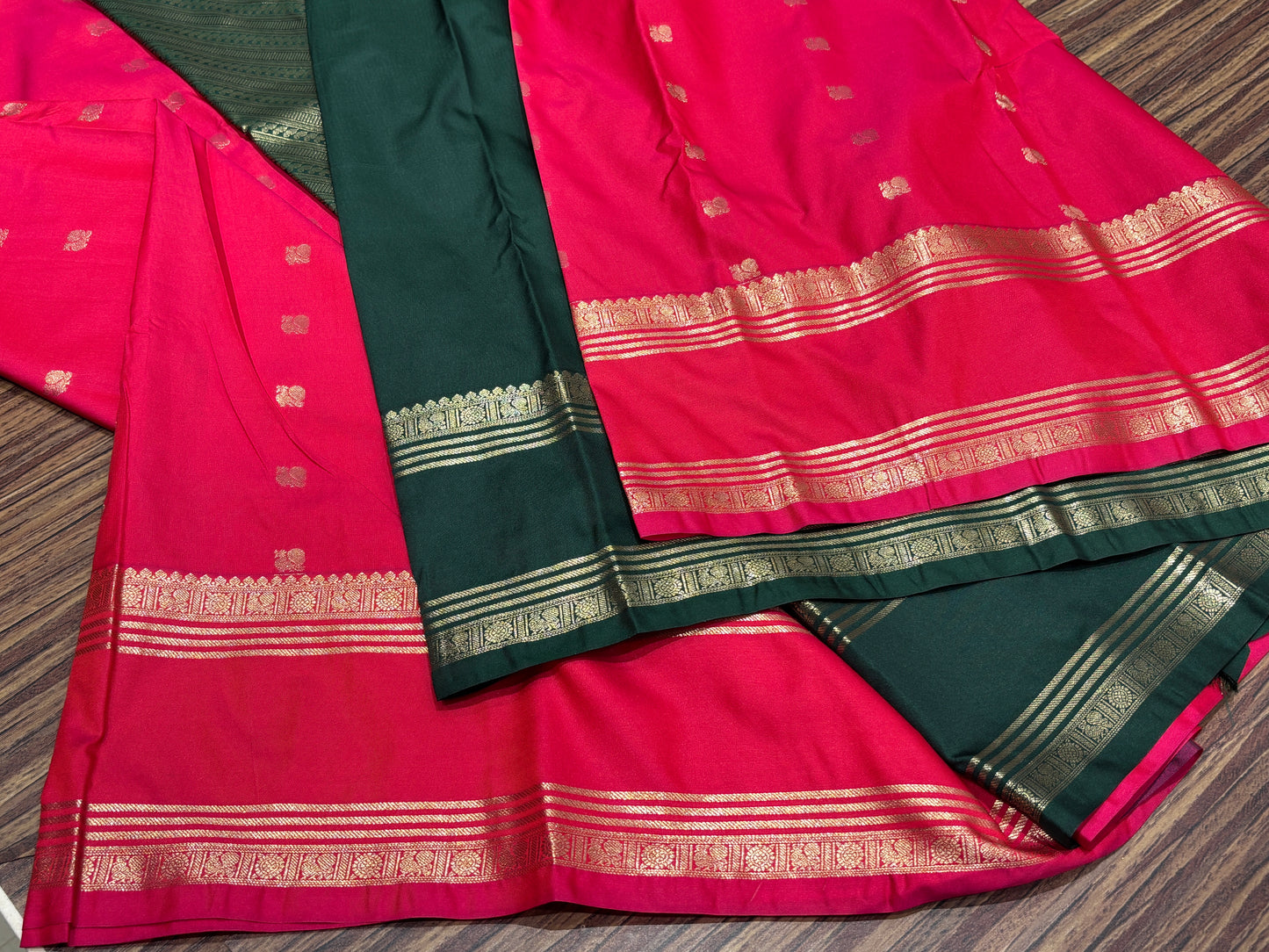 Semi Kanchipuram silk