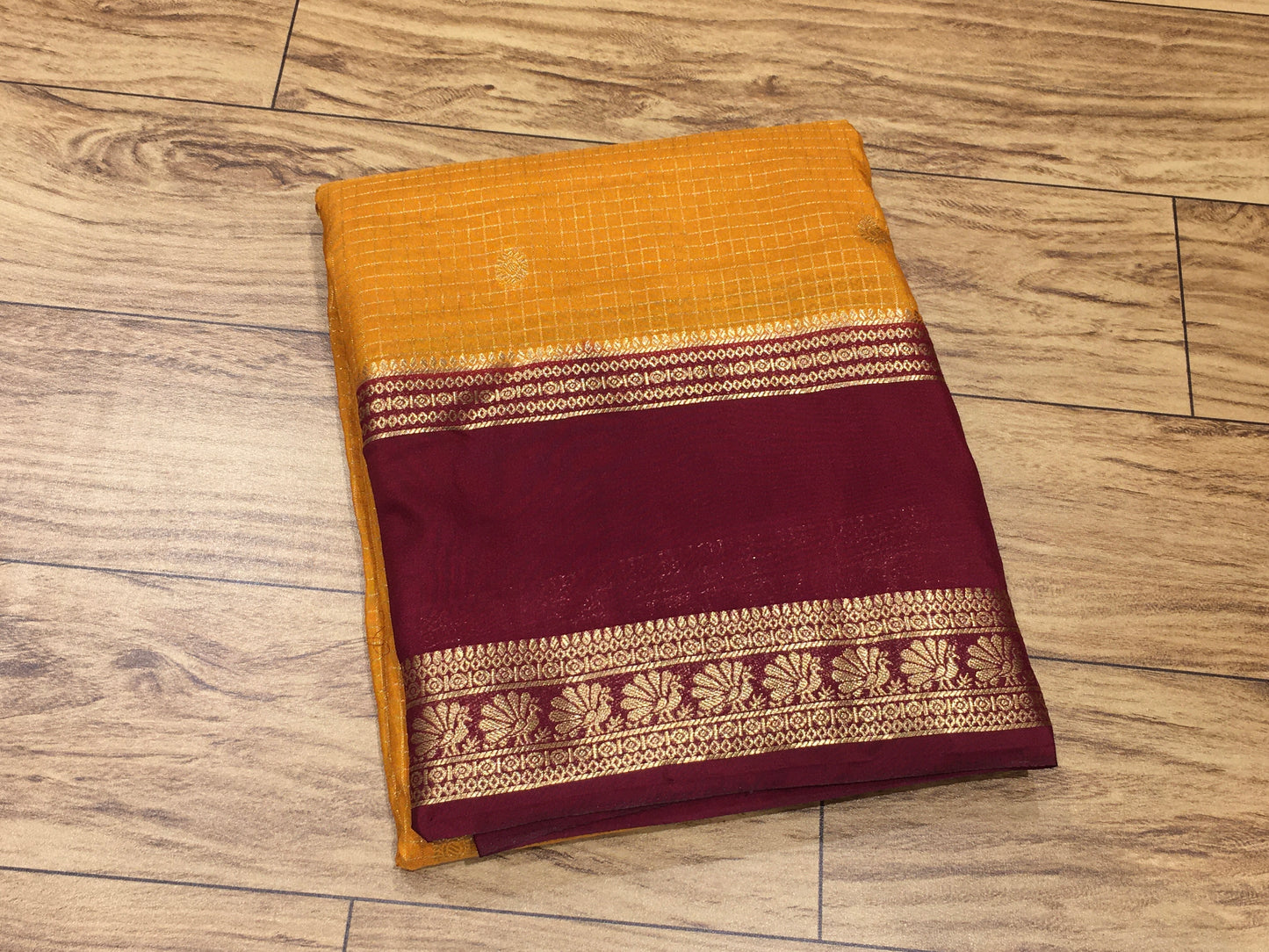 Semi Mysore Crape Silk