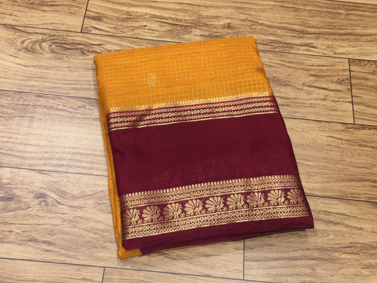 Semi Mysore Crape Silk