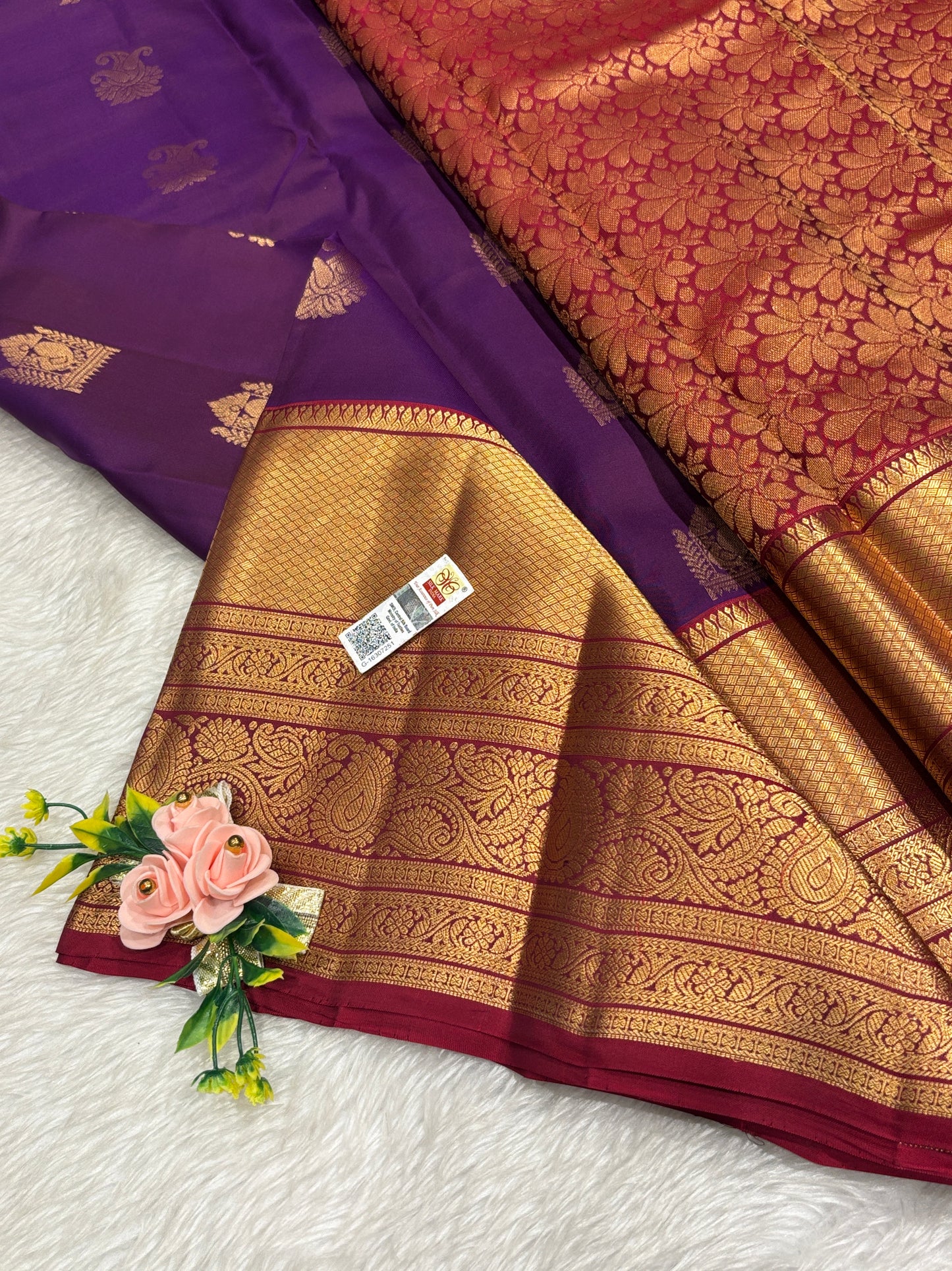 Pure Kanchipuram silk