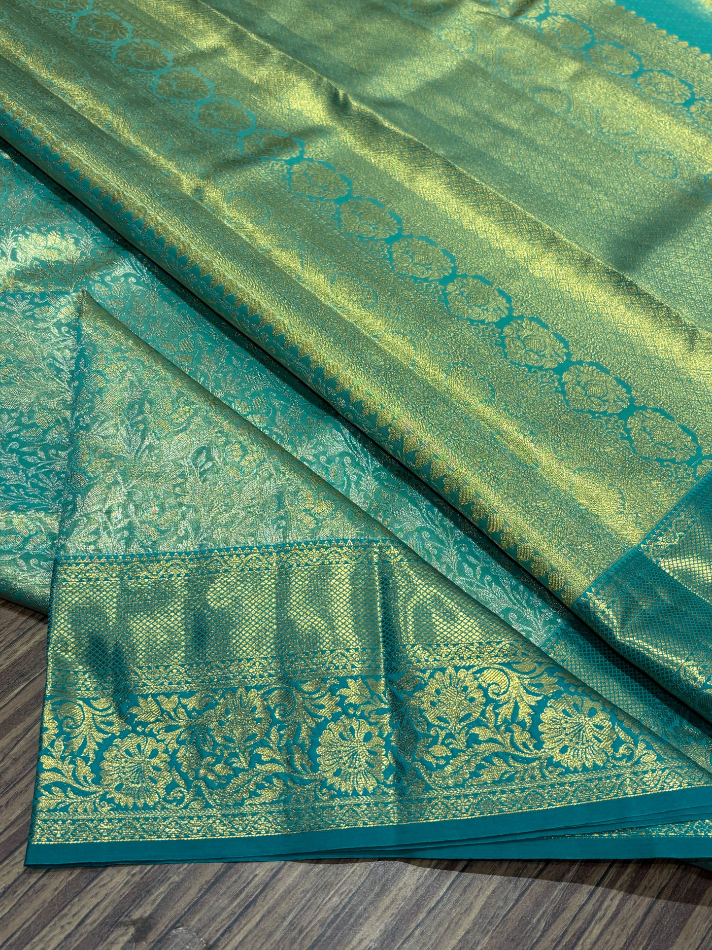 Pure Kanchipuram Broced Silk