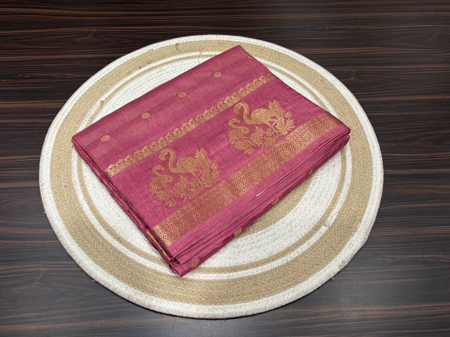 Mulberry silk saree