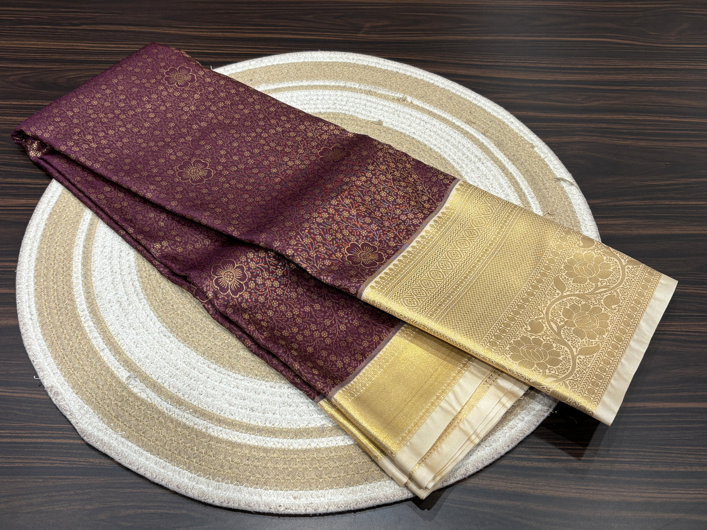 Semi Kanchipuram silk