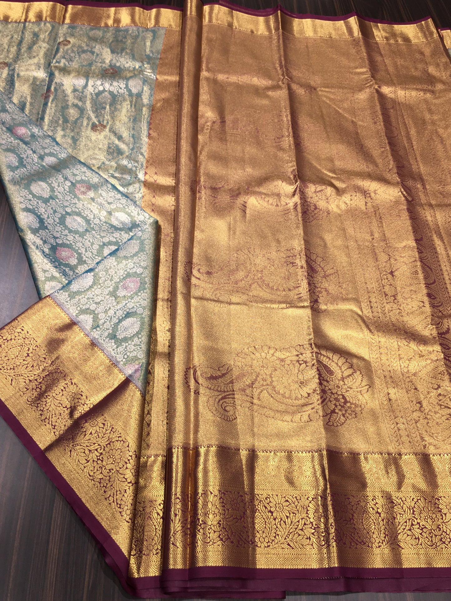 Semi Kanchipuram tissue