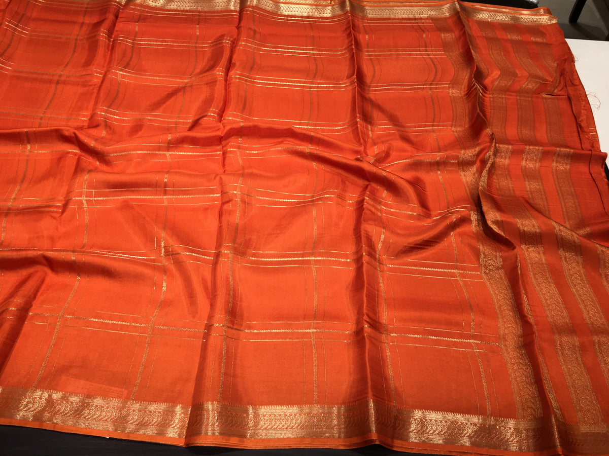 Semi Mysore Crape Silk