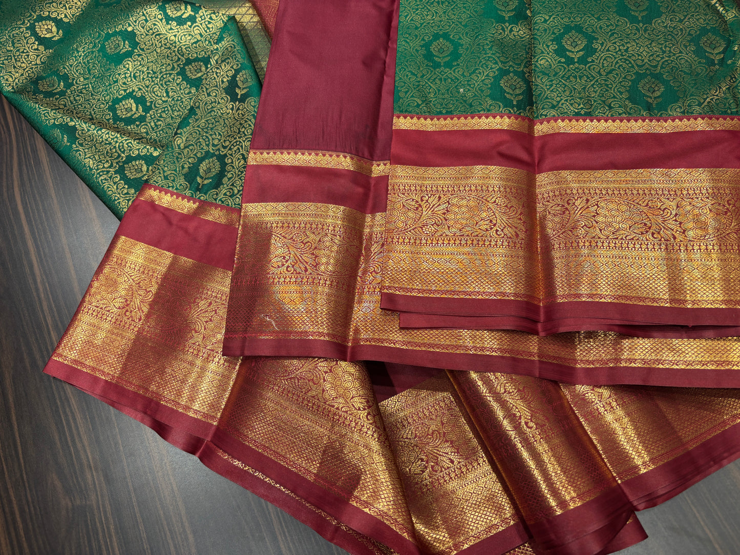 Semi Kanchipuram silk