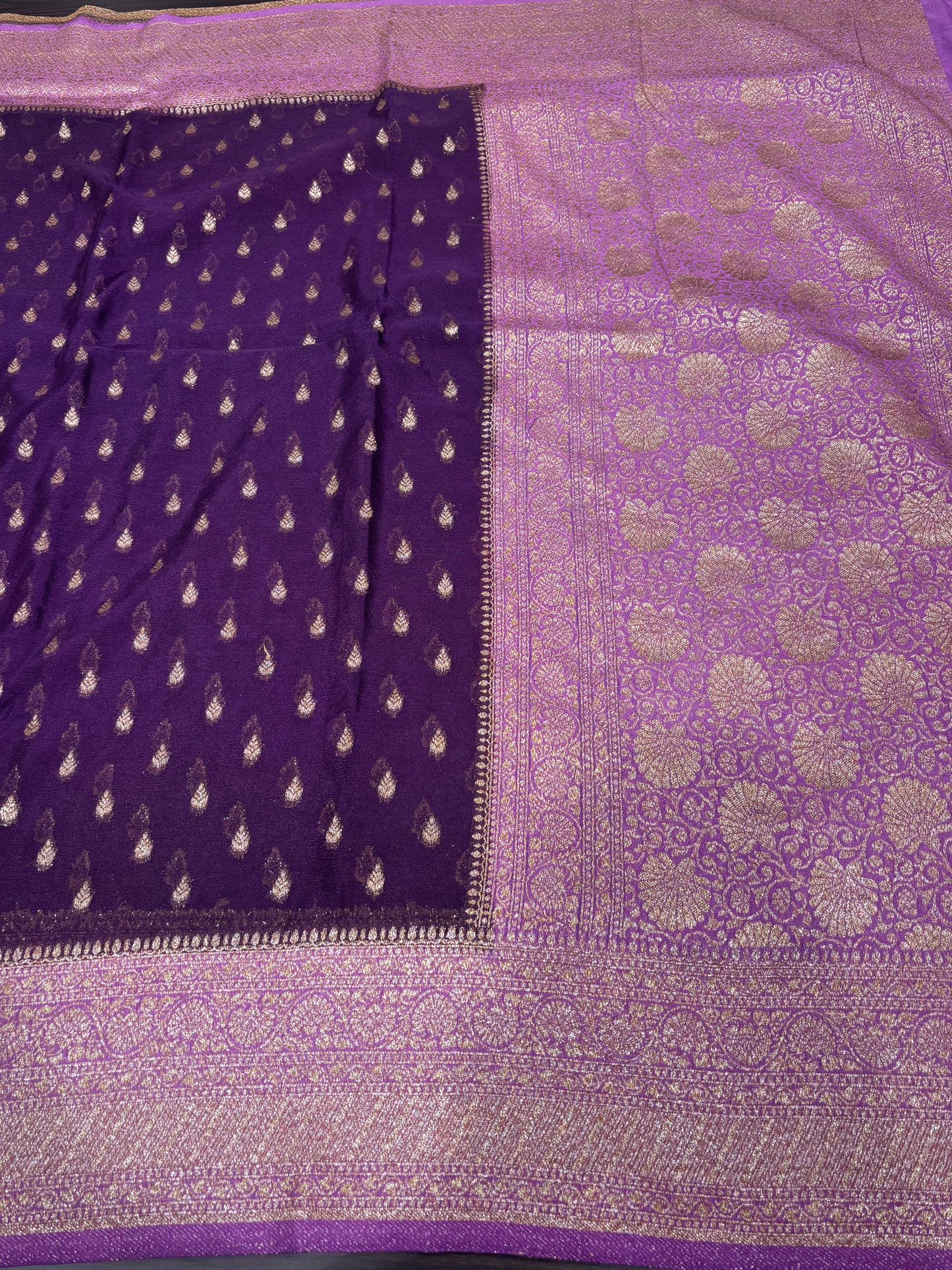 Chiffon georgette saree