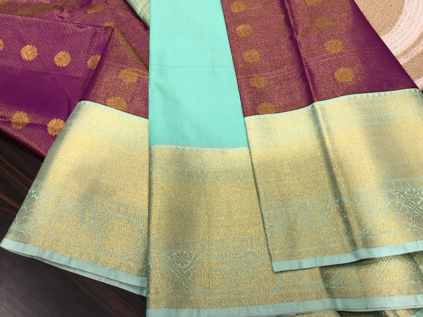 Semi Kanchipuram silk
