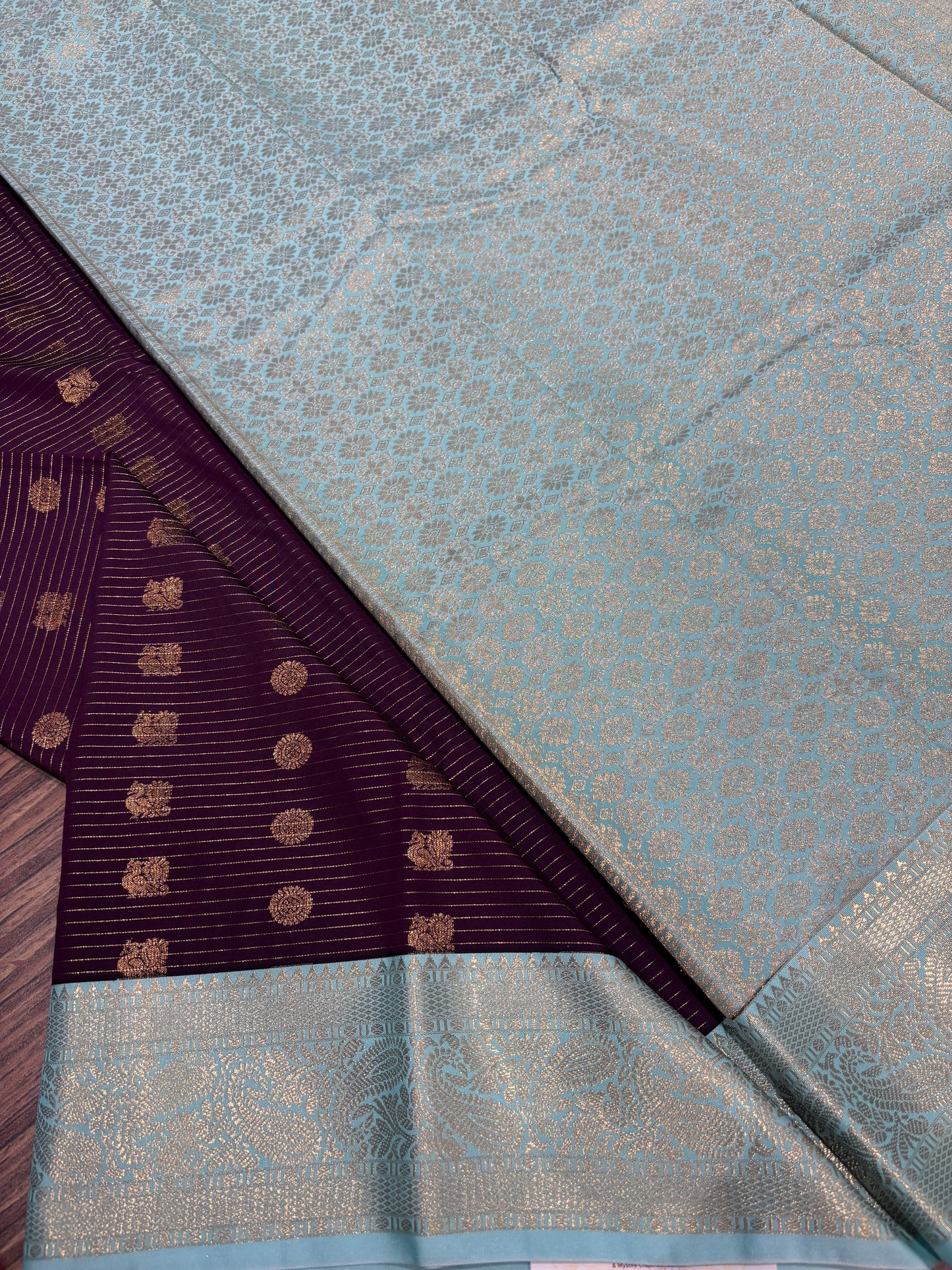 Semi Kanchipuram silk