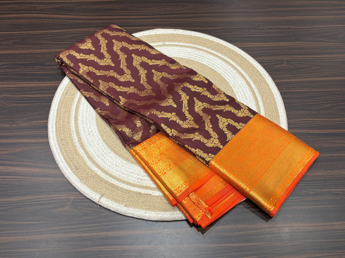 Semi Kanchipuram silk