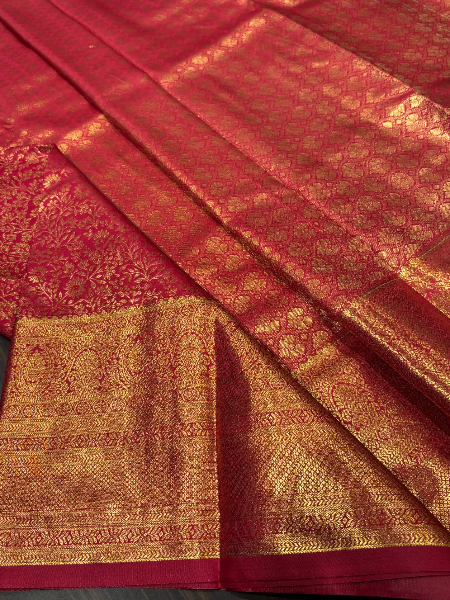 Semi Kanchipuram silk