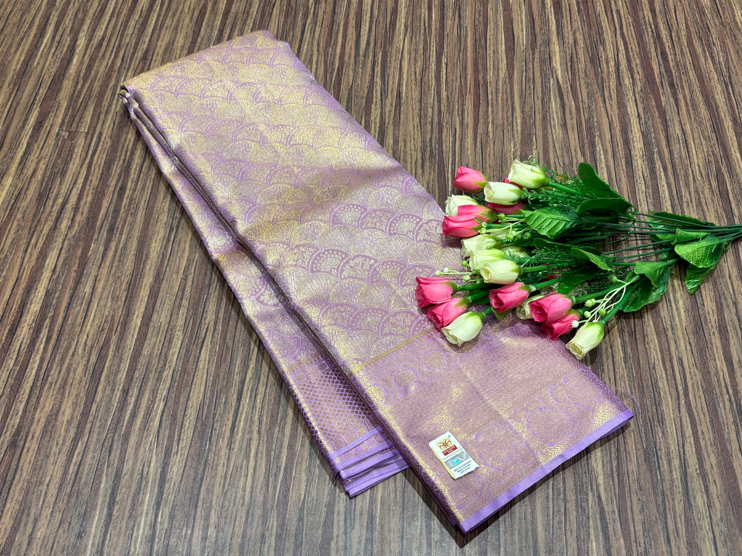 Pure Kanchipuram Broced Silk