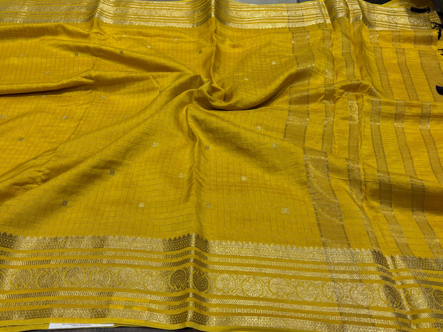 Semi Mysore crape