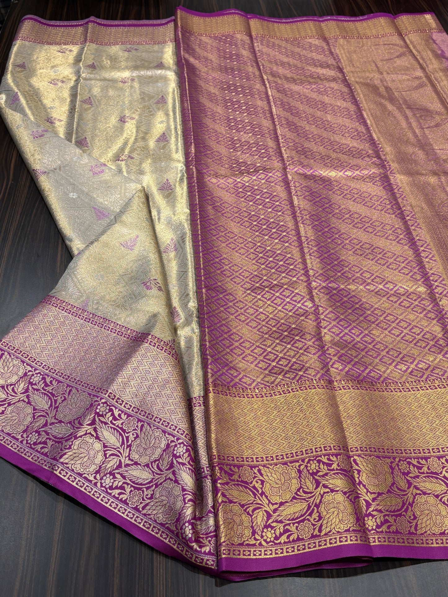 Semi Kanchipuram tissue