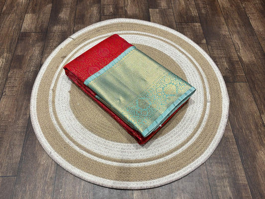 Semi Kanchipuram silk