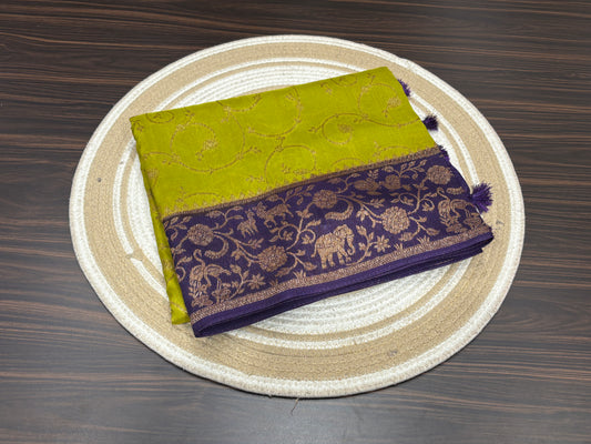 Soft tussar saree